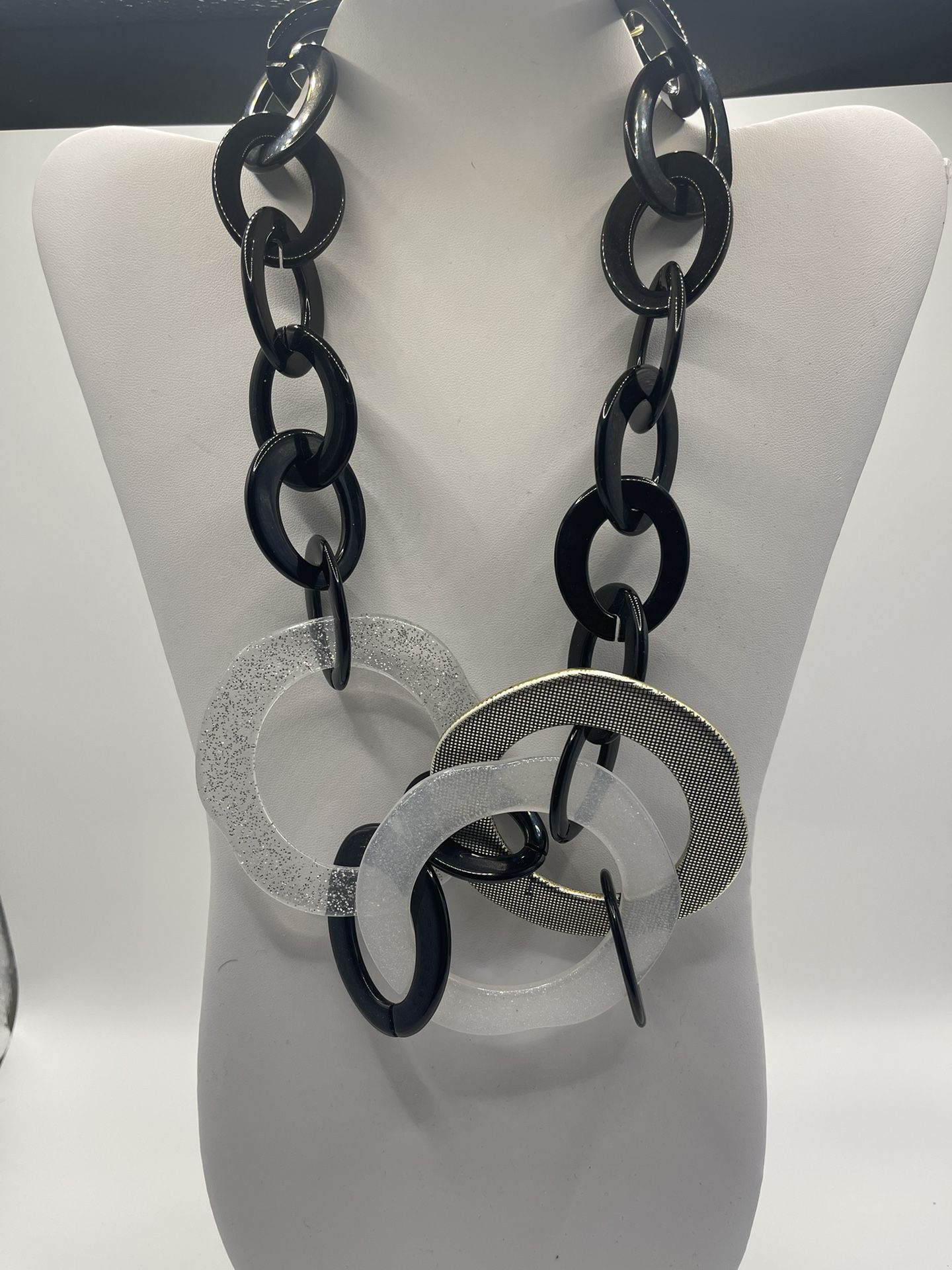 Alisha D Resin Necklace Made In Italy