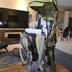 besrey Baby Backpack Carrier, Toddler Hiking Backpack with Safety 3-Height Seat, Adjustable Straps&Waist Belt, Foldable Frame Lightweight Large Capaci