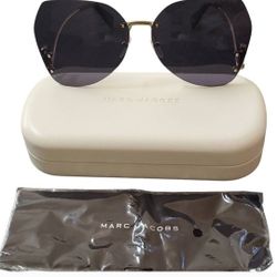 MARC JACOBS Rimless Oversized Butterfly Sunglasses