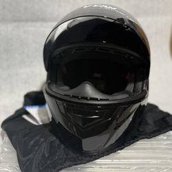 VCAN VX Lightweight Full Face Motorcycle Street Bike Helmet with Extra Tinted