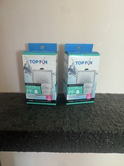 Top Fin Silenstream PF-S Aquarium Filter Cartridges, specifically designed as refills for the PF10 power filter.