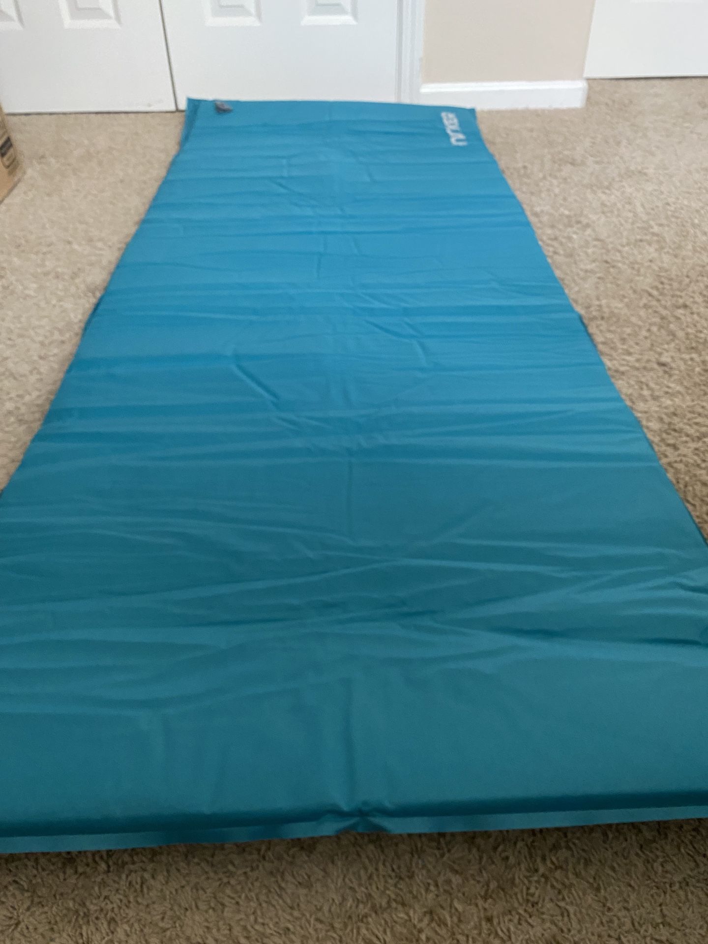 INVOKER 3 Inch UltraThick 1 Person Self Inflating Lightweight Memory Foam Sleeping Pad Mattress