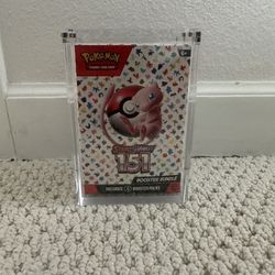 Pokemon Booster Bundle Magnetic Acrylic Case