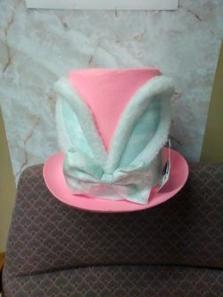 Celebrate Easter Bunny Top Hat