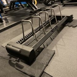 Rogue Fitness Horizontal Plate Rack 3.0 Bumper Cart - Plate Storage