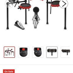 Starter Drum Set With Amp