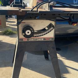Table Saw Heavy Duty Craftsman 