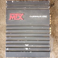 MTX Car Stereo Amplifier 