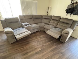 sofa and table, almost new.