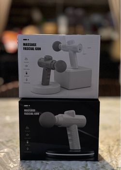 2 Massage Fascial Guns - White