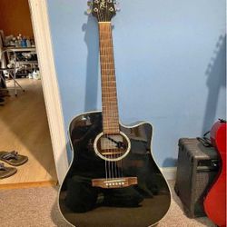 Play Music with Acoustic Electric Guitar Selection easy draw