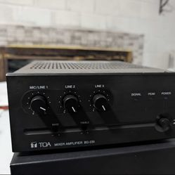 TOA BG-235 Mixer Amplifier - 35W Commercial Audio