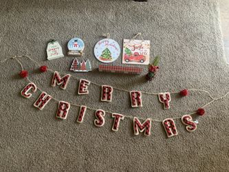 Christmas Plaid decorations 