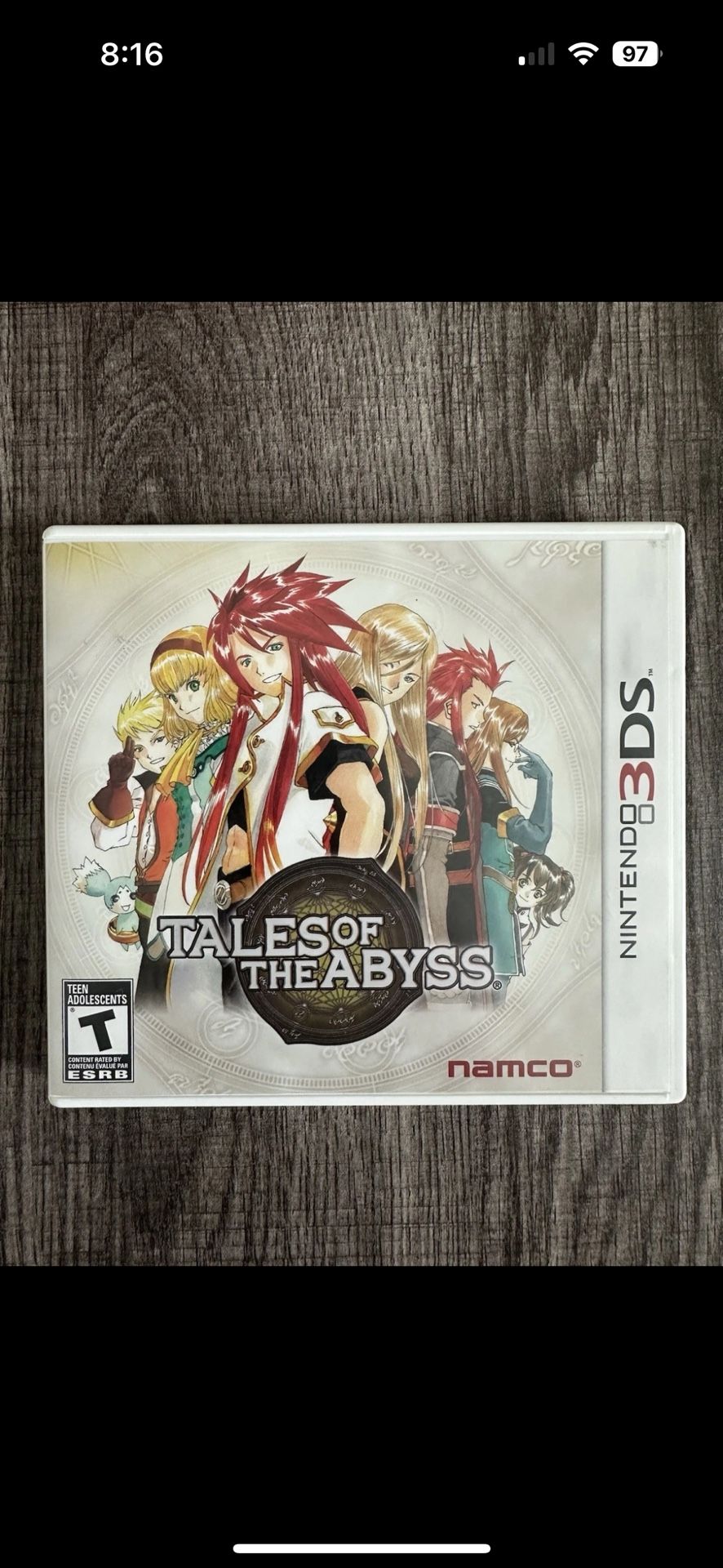 Tales of the Abyss (Nintendo 3DS, 2012)