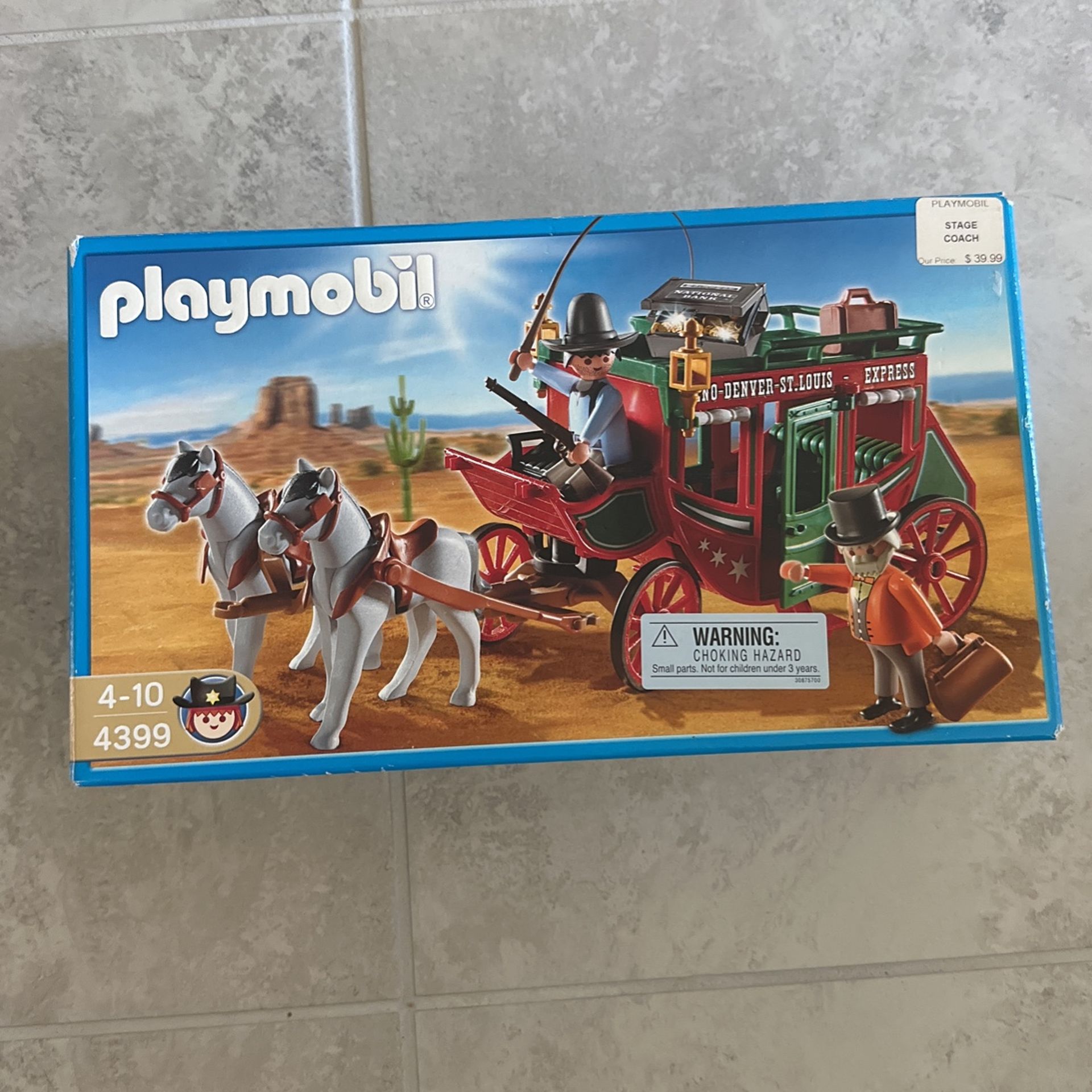 Playmobil Stage Coach 4399 New/Very Rare