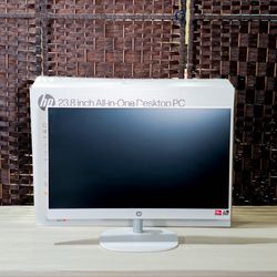HP 24" Touchscreen AIO Desktop – Ryzen 3, 8GB RAM, 1TB SSD – Win 11 Pro (2 Available)