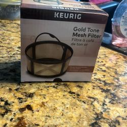 Keurig Gold Tone Mesh Filter