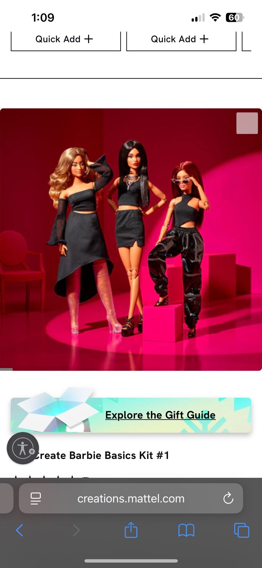 Barbie Signature Kit 001 You Createbarbie Basics