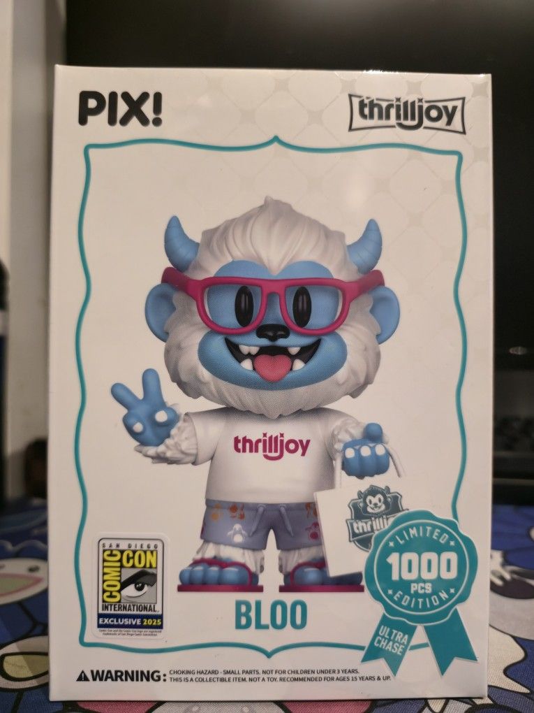 Thrilljoy pix BLOO SDCC 2025 1000 Pieces Limited Edition