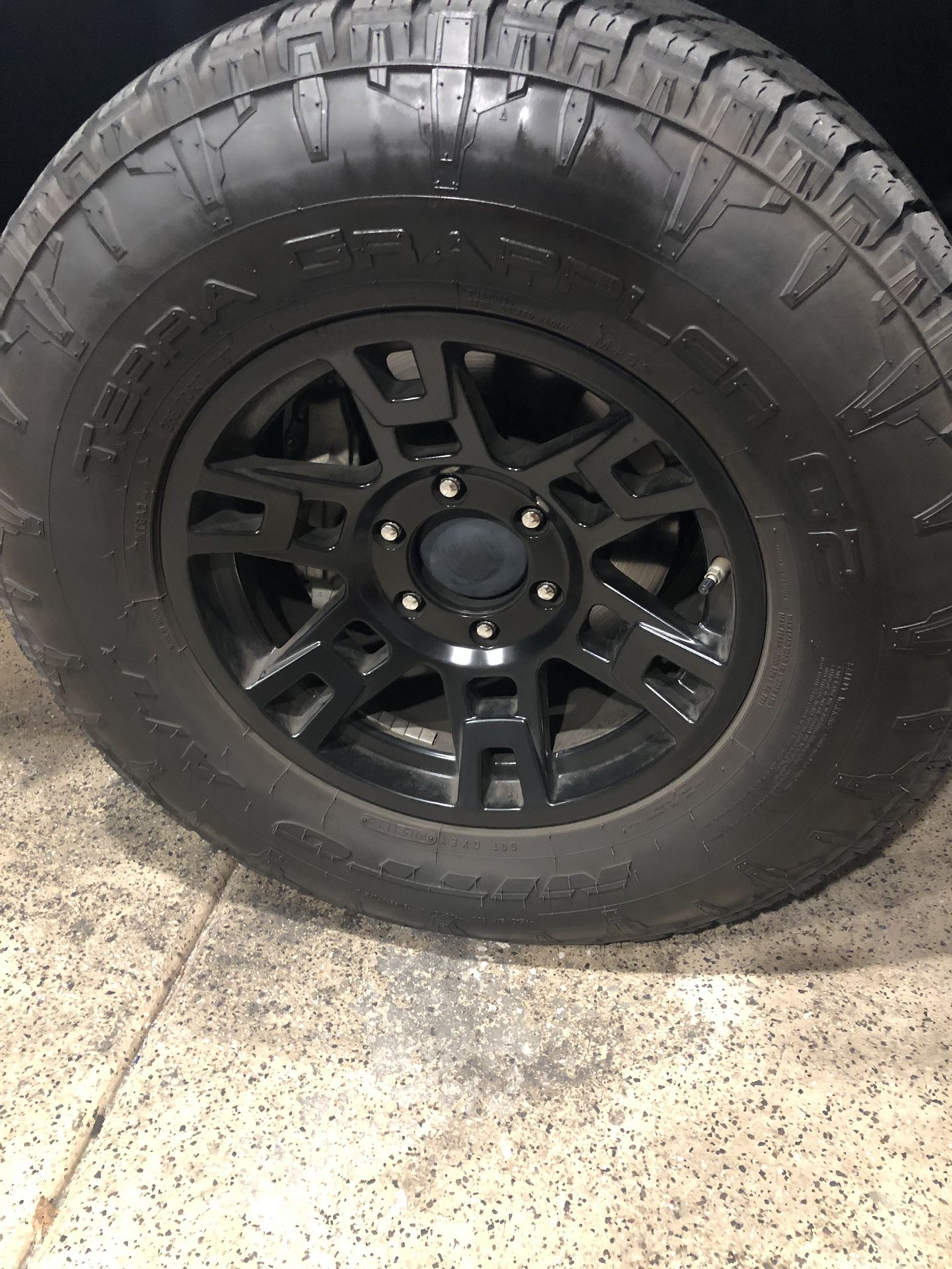 Toyota 4Runner,Tacoma 17 inch FN FX Pro Wheels with Nitto Terra Grapplers