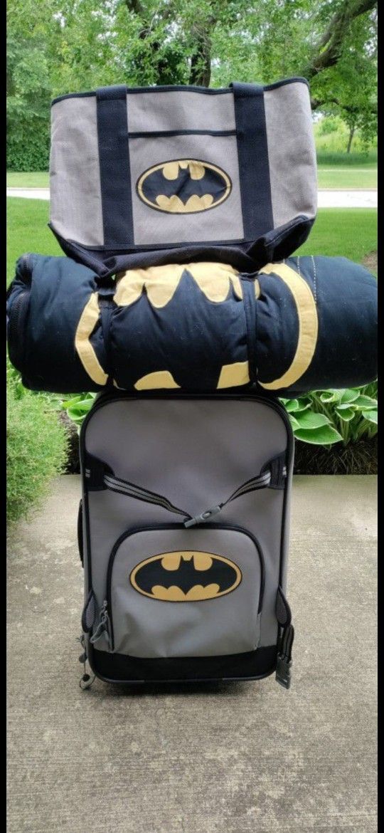 Batman Luggage Set