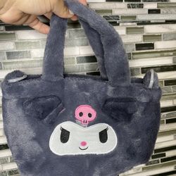 Sanrio Hello Kitty Kuromi Plush Shoulder Bag