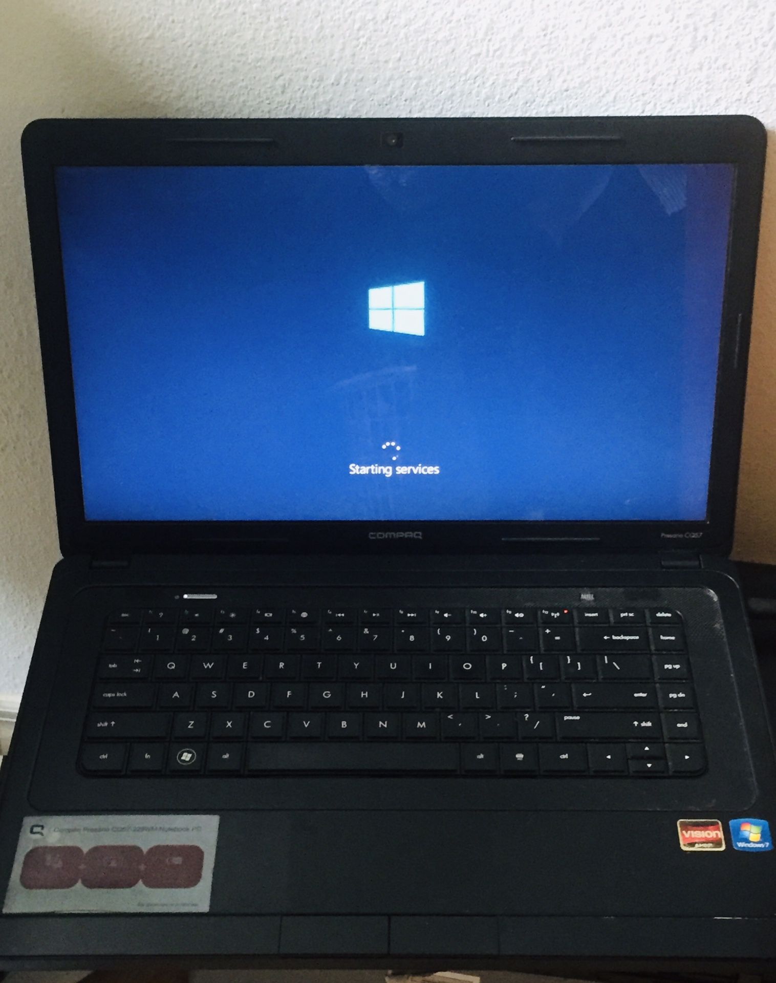 HP Compaq Presario Laptop w/Windows 10, Webcam, 15.6” Widescreen