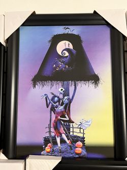 Jack And Sally Picture Frame