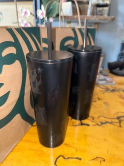 Starbucks Salem black cat cup