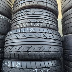 NITTO NT555 G2  295/45/18 2 & 225/45/18 2 IN GREAT CONDITION 