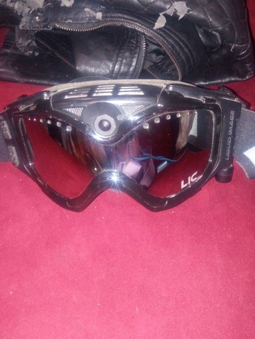 Snowboarding Goggles W/ Camera