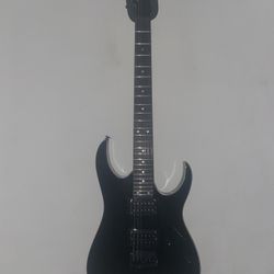 Black Night Gio Series Ibanez Guitar With Whammy Bar