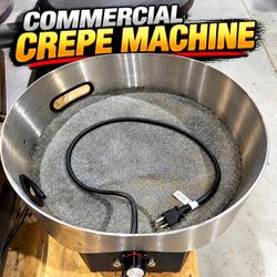 Krampouz Commercial Electric Crepe Maker – Stainless Steel