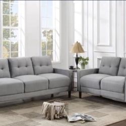 2 PC SOFA AND LOVESEAT BRAND NEW IN BOX