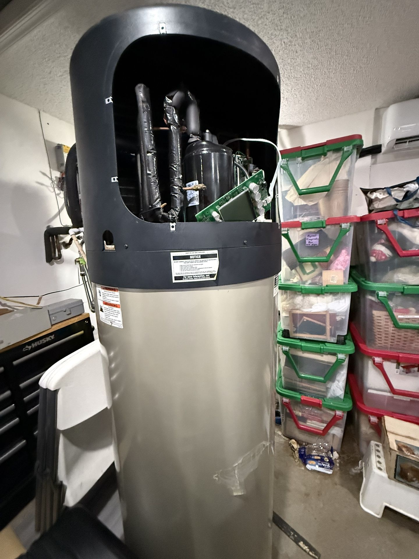 Whirlpool 80 Gallon  HEAT PUMP HOT WATER HEATER Needs Repair