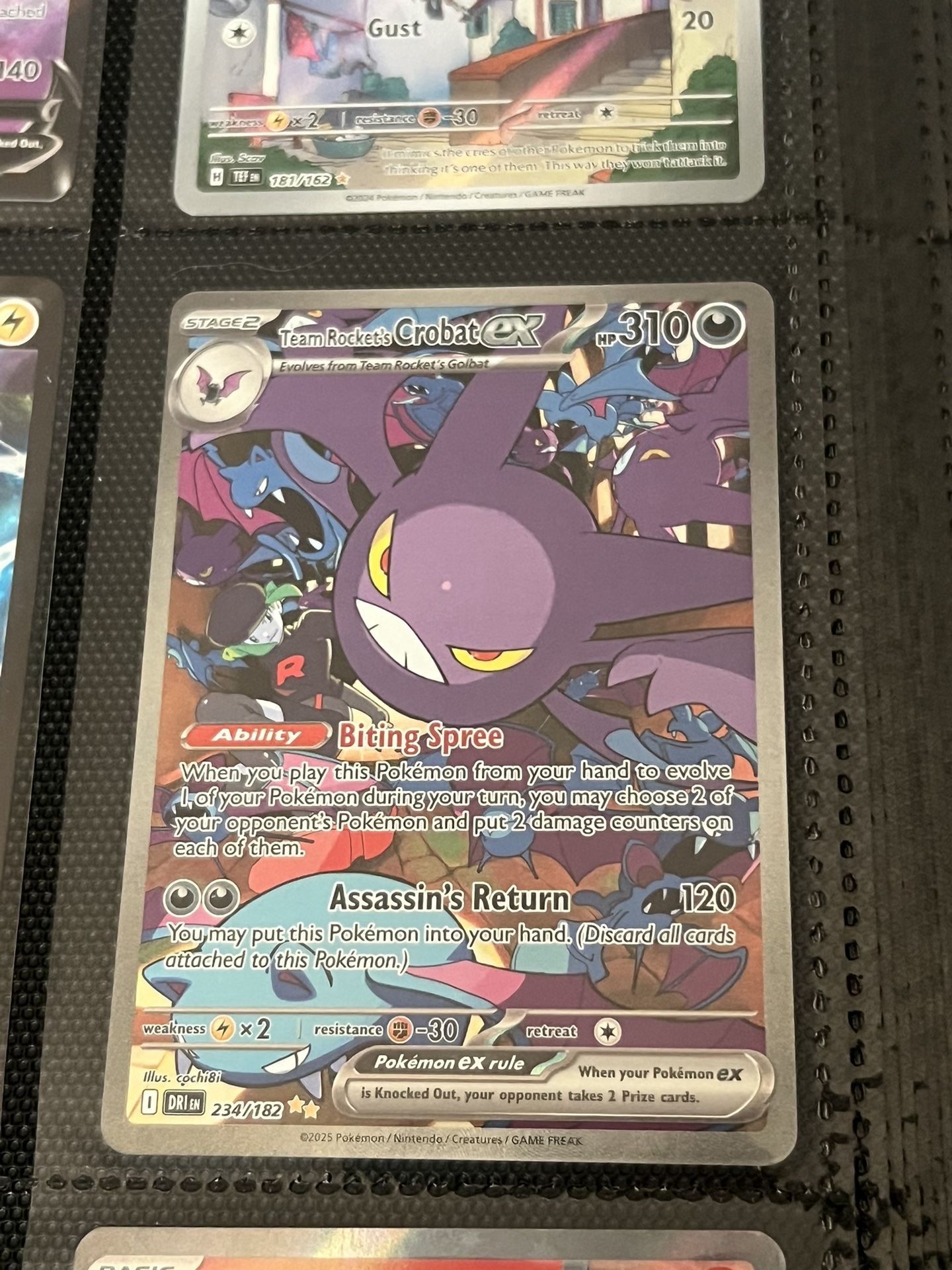Pokemon Destined Rivals Crowbat