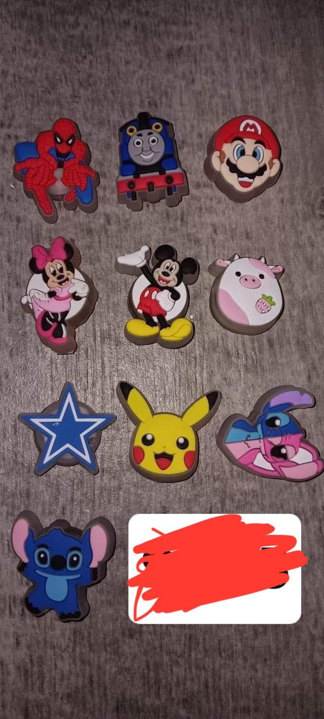 Light Up Crocs Charms