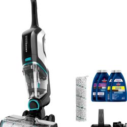 Bissell CrossWave Cordless Max Vacuum Mop All in One Wet and Dry Vac Combo Hard Floor Cleaner and Area Rugs, Cordless Mop, Pack-in Formulas Included, 