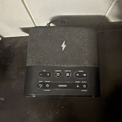 Alarm Clock And Phone Charger 