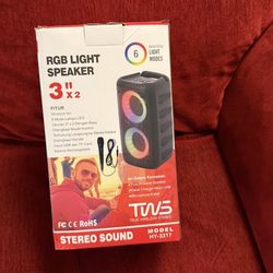 RGB LIGHT SPEAKER New