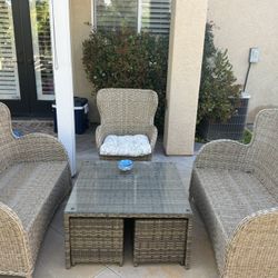 Pier 1 Outdoor Dining Patio Set