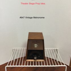 Vintage metronome 