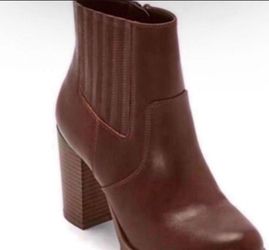 NEW ANA ROCKY DARK COGNAC SIZE 8M BOOTS