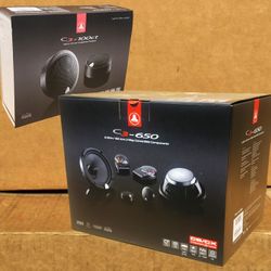 JL Audio Evolution C3-Series Car Speakers 6 1/2" Component 1" Tweeters 300 Watts Package 🚨 Payment Options Available 🚨 No Credit Needed 🚨 