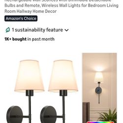 Niorsun Battery Operated Wall Scones 