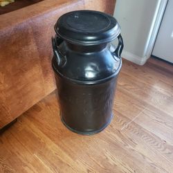 Vuntage Antique Milk Jar