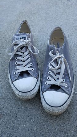 Grey converse