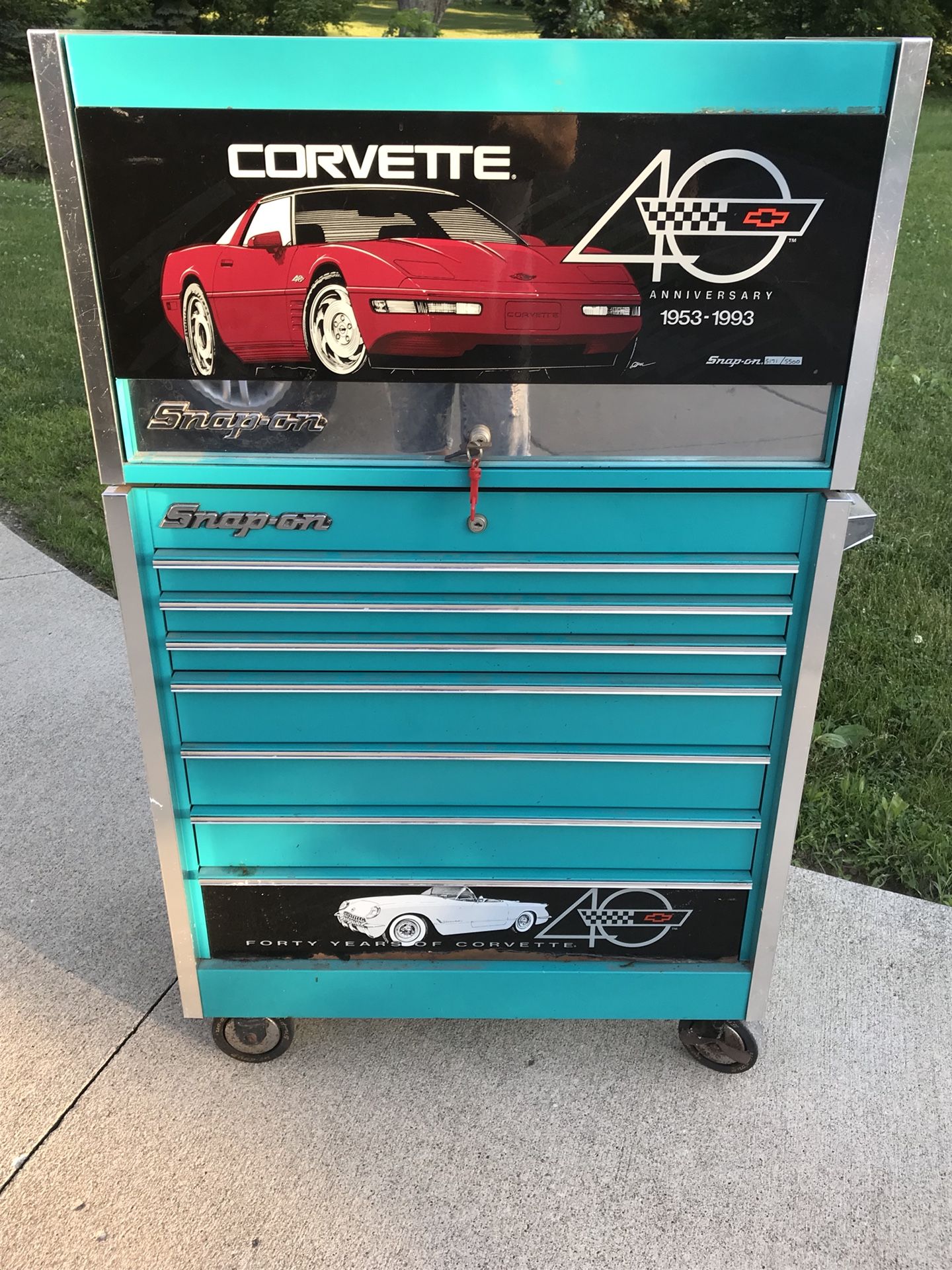 Snap-On Tool Chest Corvette 40th Anniversary