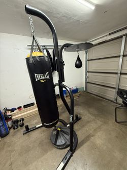 Punching Bag With Speed Speed Bag And Reflex Bag