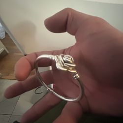 Sliver Rose Bracelet 